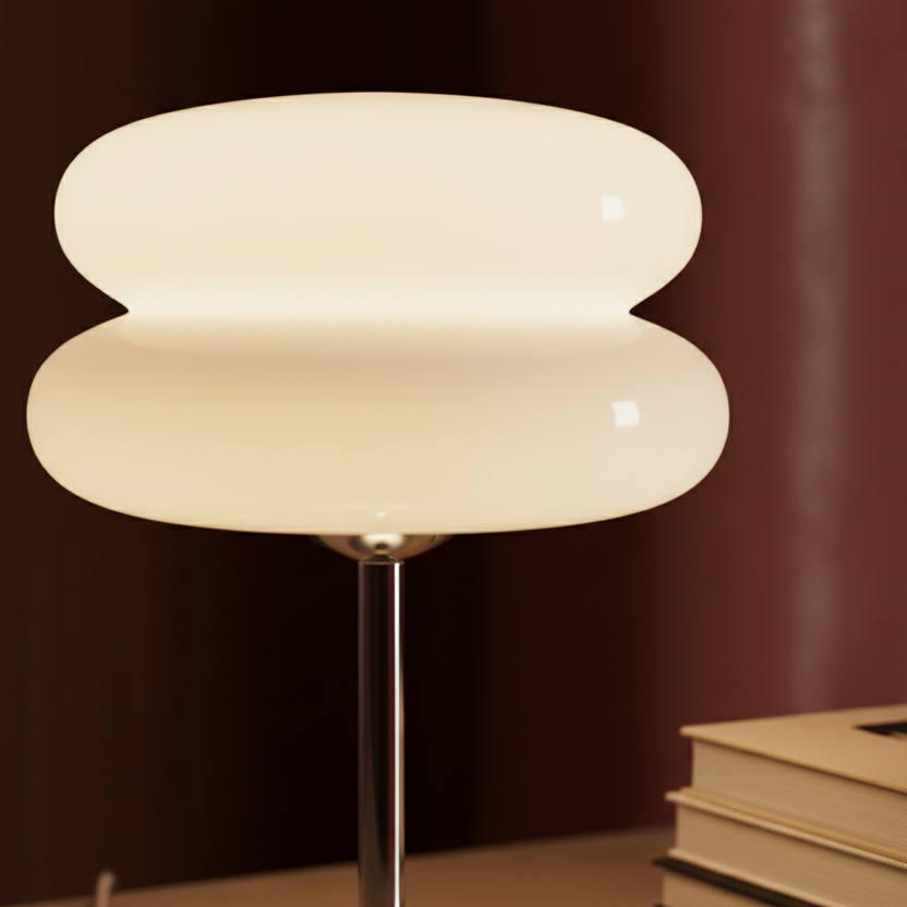 Bauhaus mushroom table lamp with touch dimming  playfull