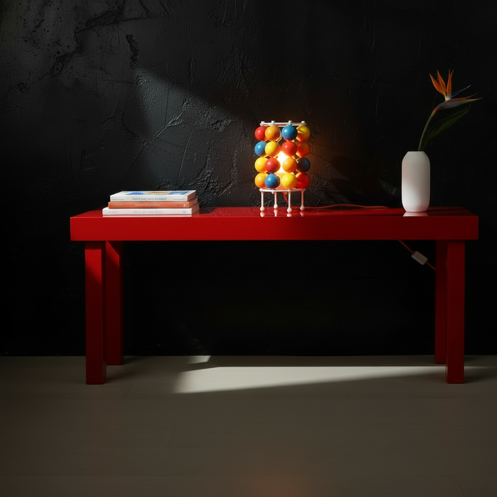 Memphis avant-garde hue spherical colour table lamp