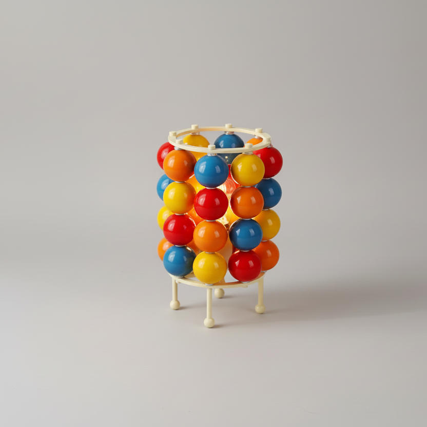 Memphis avant-garde hue spherical colour table lamp