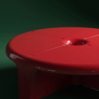 Quattro quarti Italian space age coffee table