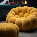 Space age contemporary bubble sofa