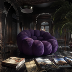 Space age contemporary bubble sofa