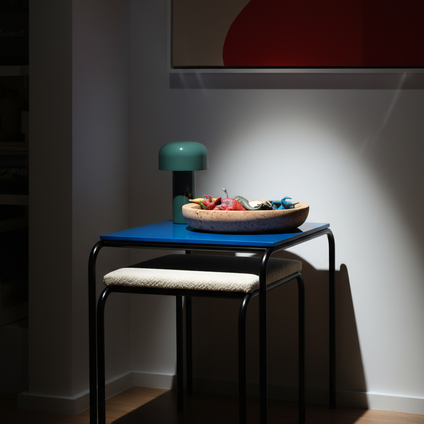 Mushroom lamp bellhop portable table lamp