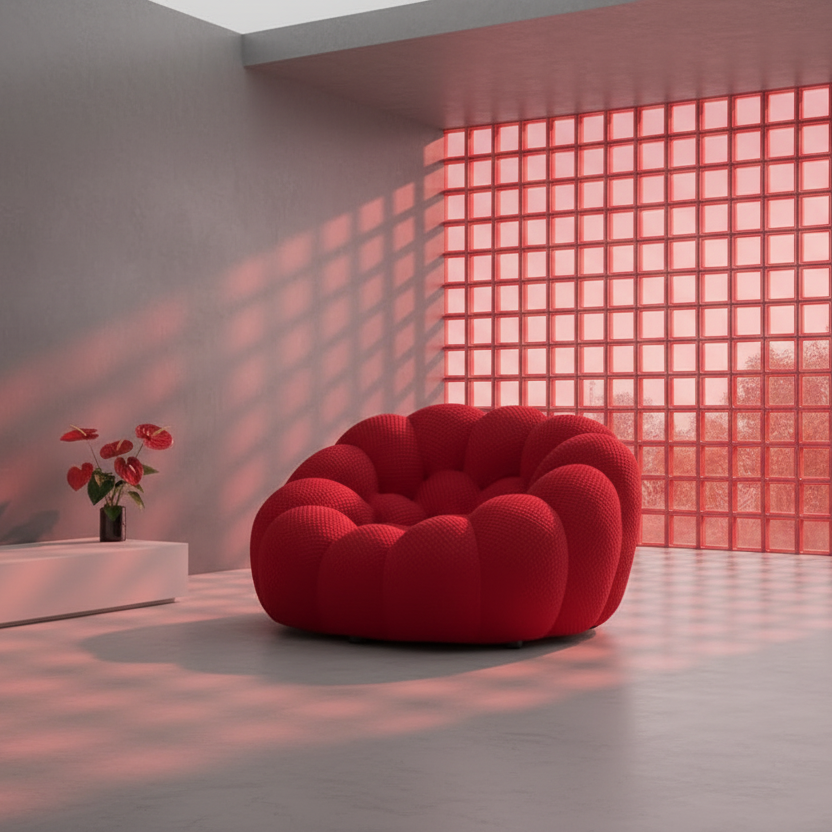 Space age contemporary bubble sofa