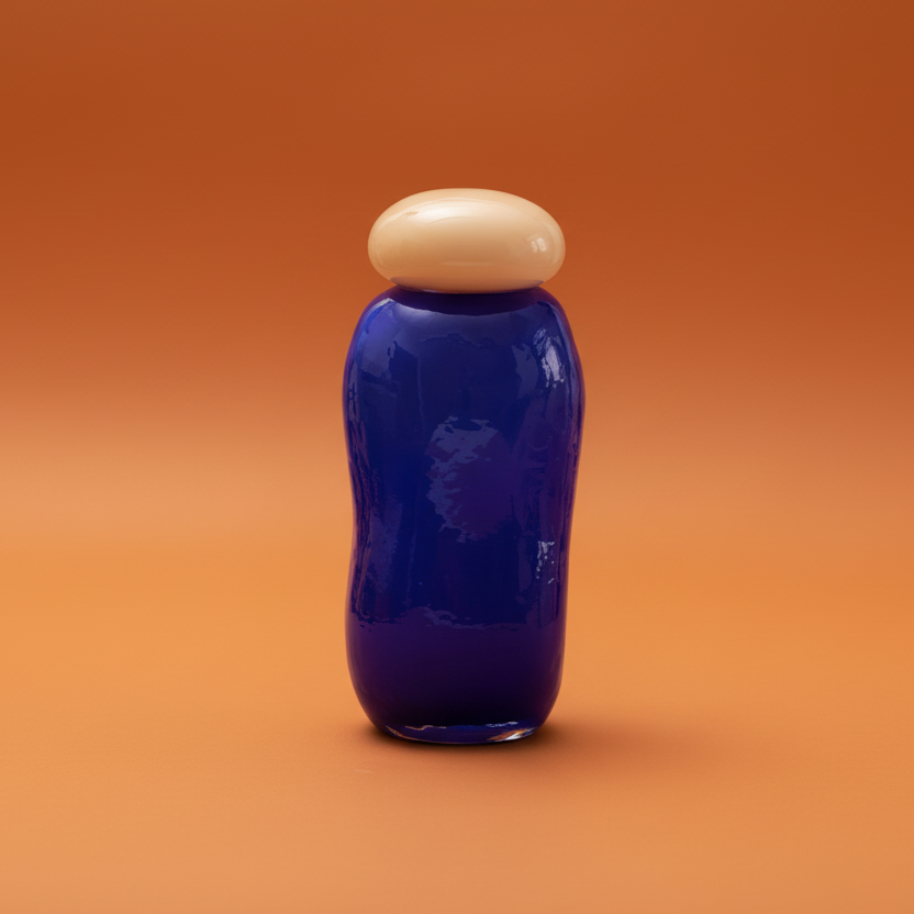 Memphis bonbon glass jar ornament