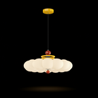 Retro bauhaus cloud ceiling light