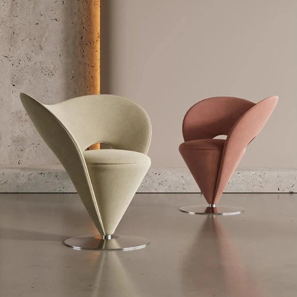 Space age futuristic "cone chair"