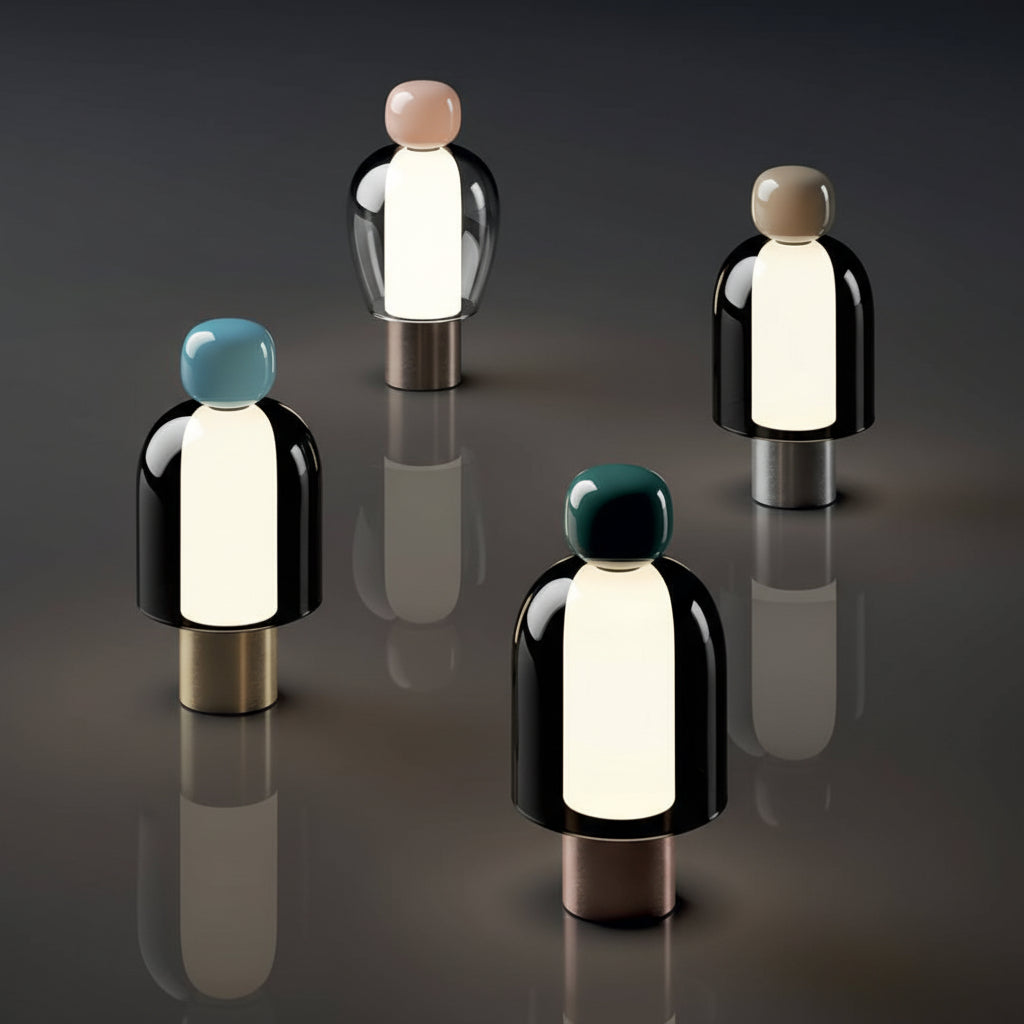 "Easy peasy" portable lamp