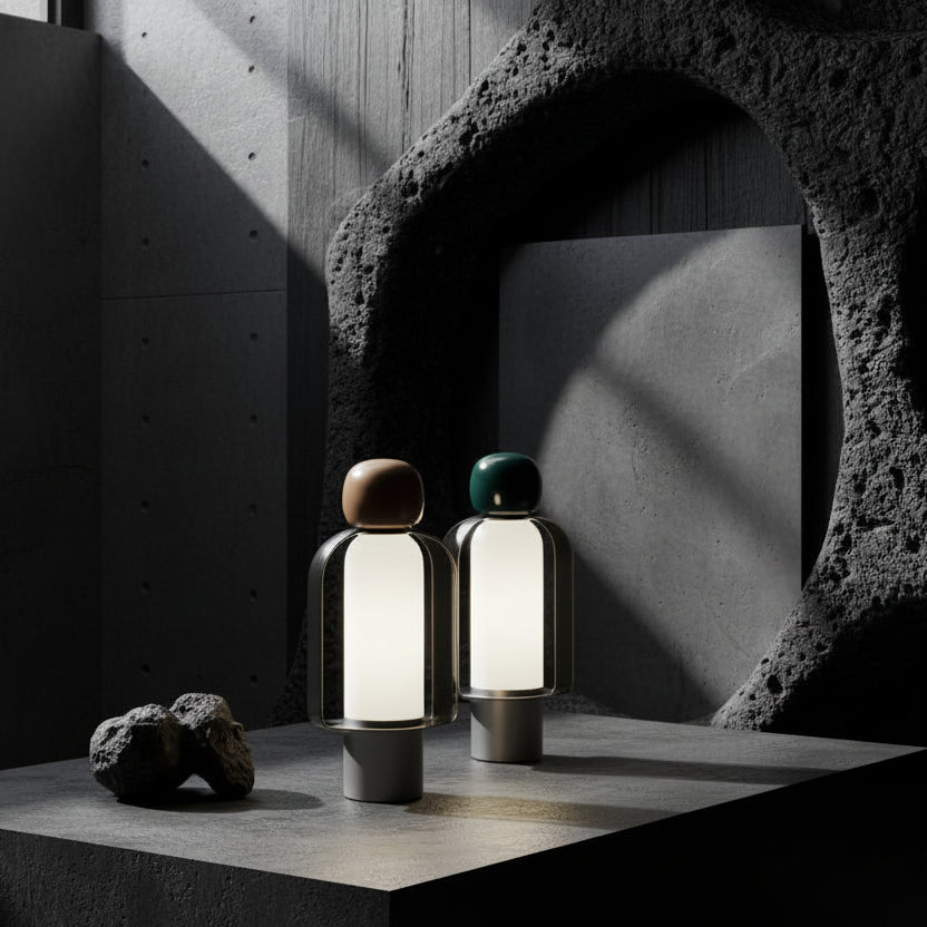 "Easy peasy" portable lamp