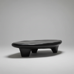 Japandi contemporary tripod coffee table