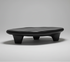 Japandi contemporary tripod coffee table