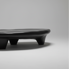 Japandi contemporary tripod coffee table