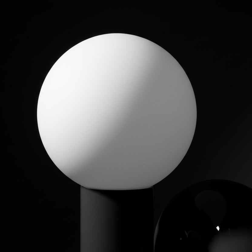 Modern spiral bedside table lamp space age avant garde