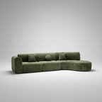 Mid-Century architectural "Eave modular sofa"