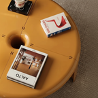 Quattro quarti Italian space age coffee table