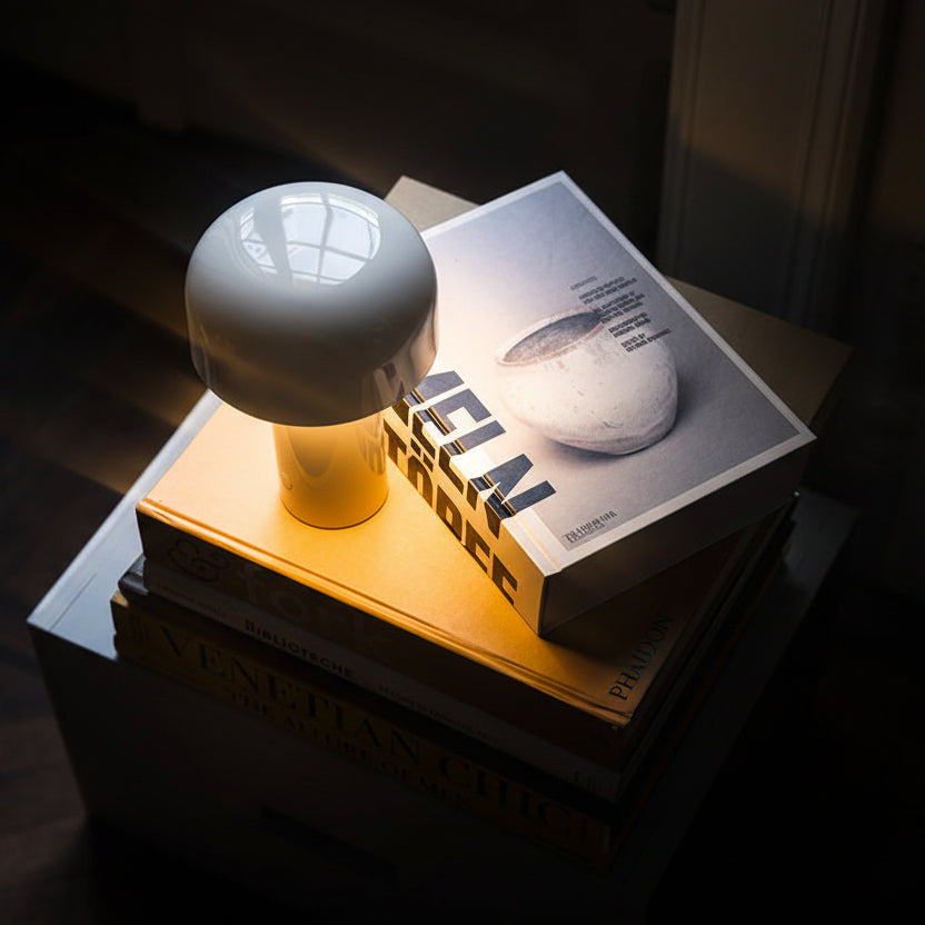 Mushroom lamp bellhop portable table lamp
