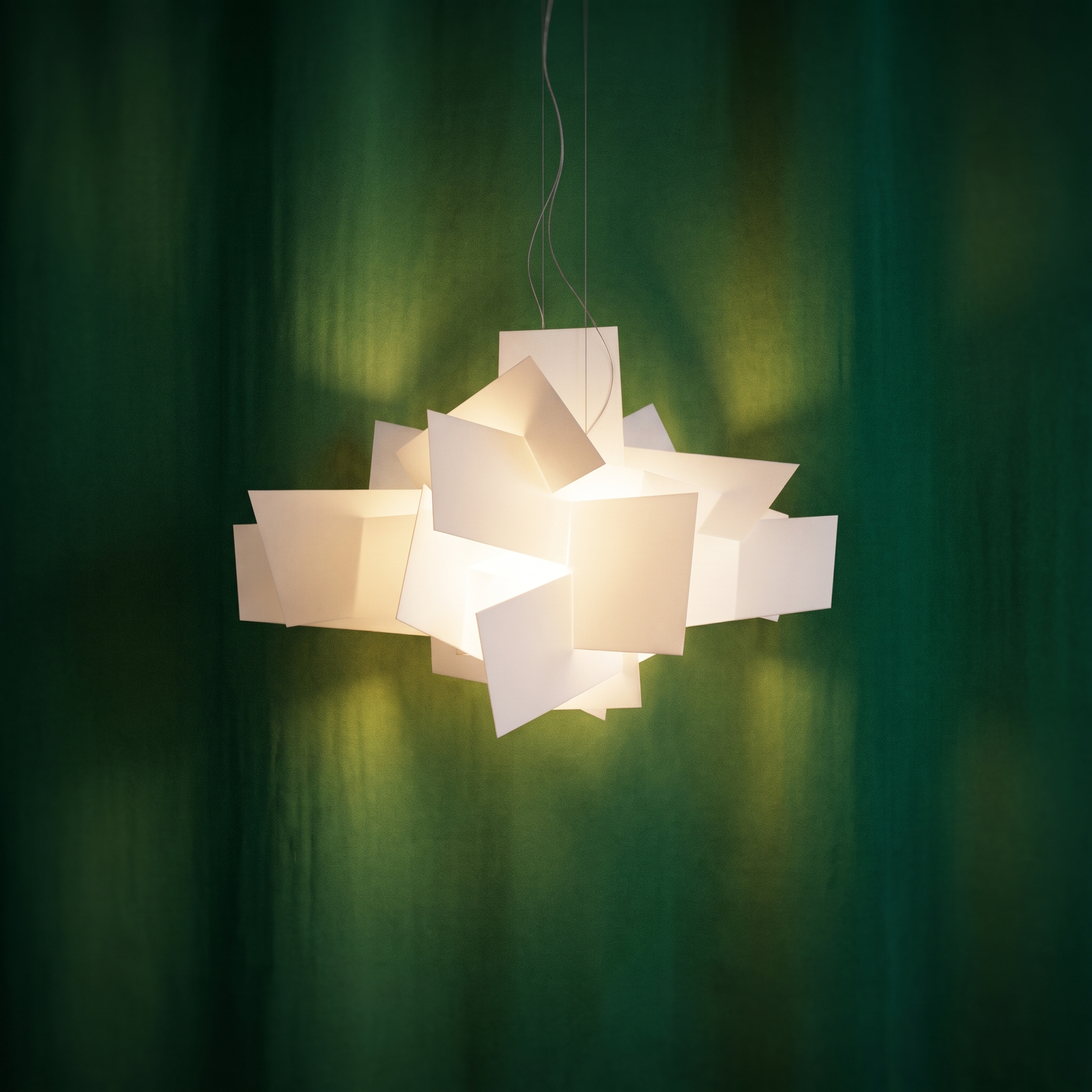 Avant garde memphis stacked acrylic pendant lamp