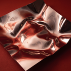Avant-Garde irregular sculptural steel fruit plate memphis inspired