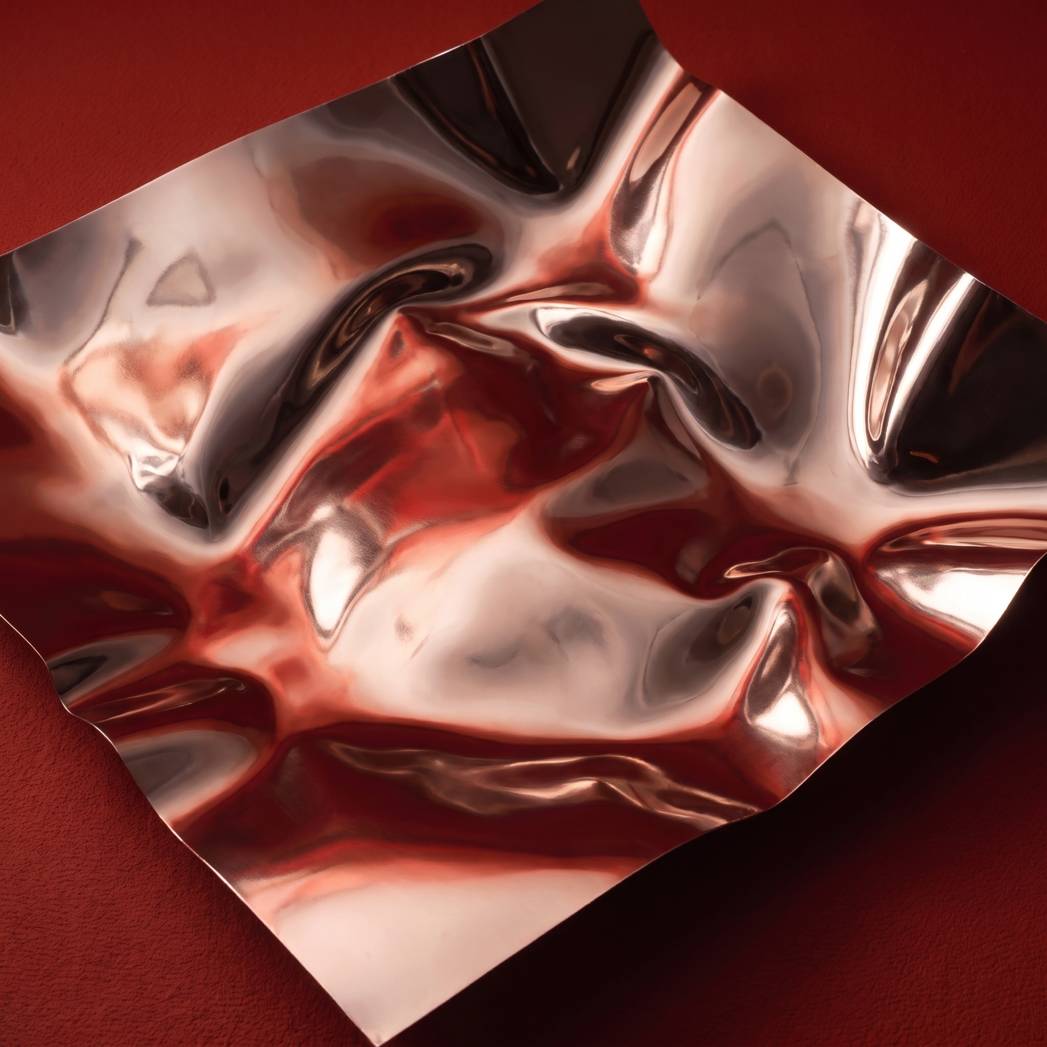 Avant-Garde irregular sculptural steel fruit plate memphis inspired