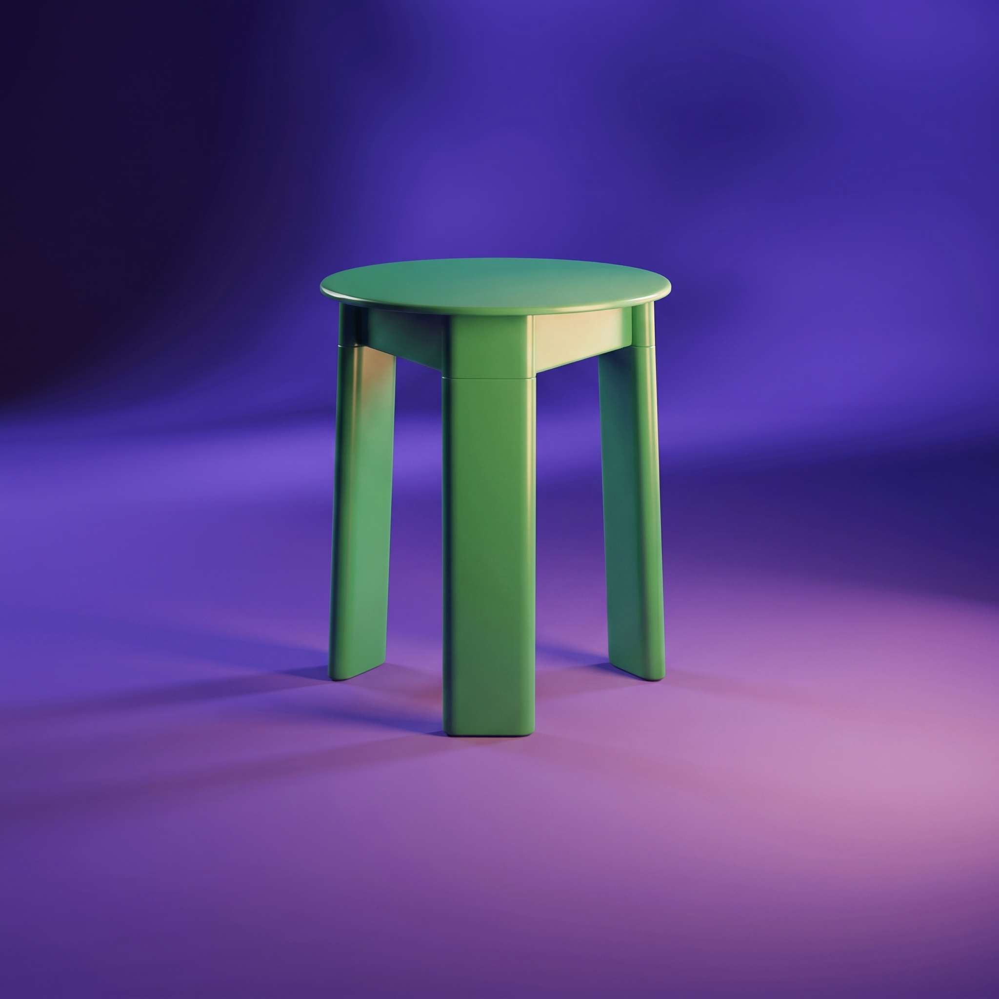 Space Age mid-century organic modernism stool