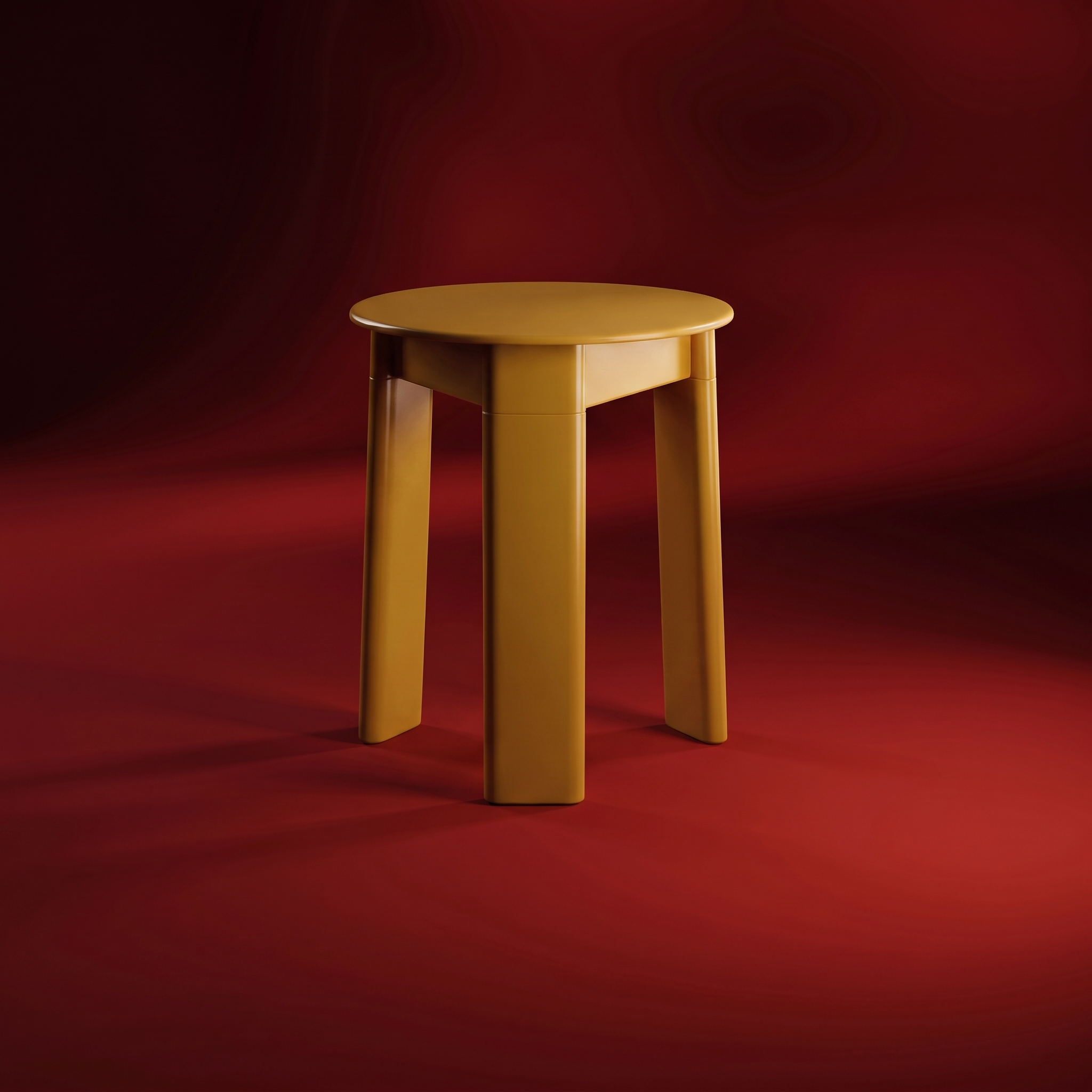 Space Age mid-century organic modernism stool
