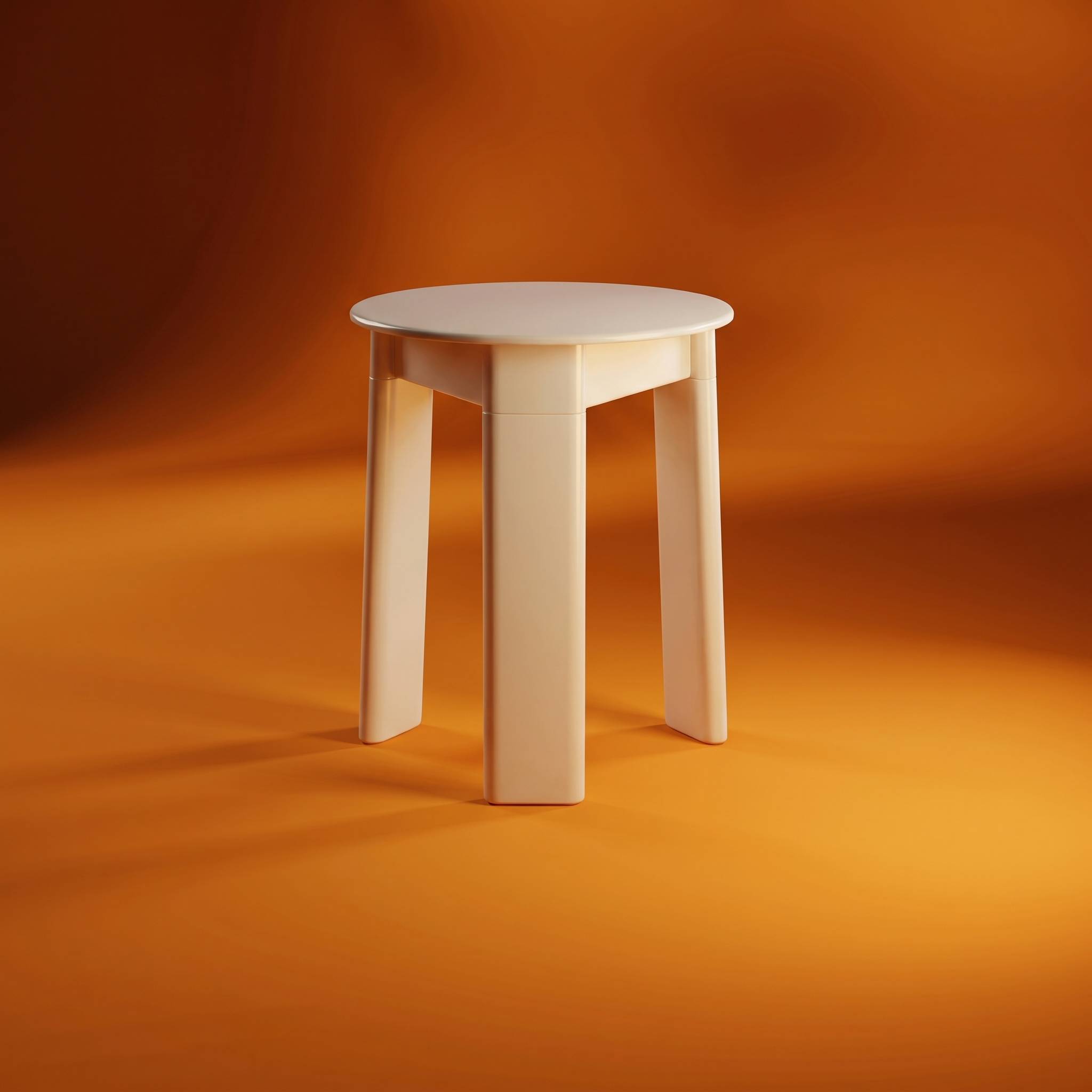 Space Age mid-century organic modernism stool