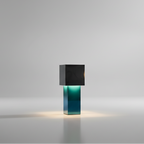 Bauhaus geometric memphis dimmable table lamp