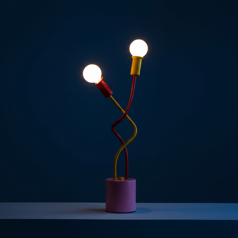 Memphis organic "sprout" table lamp