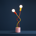 Memphis organic "sprout" table lamp