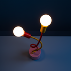 Memphis organic "sprout" table lamp