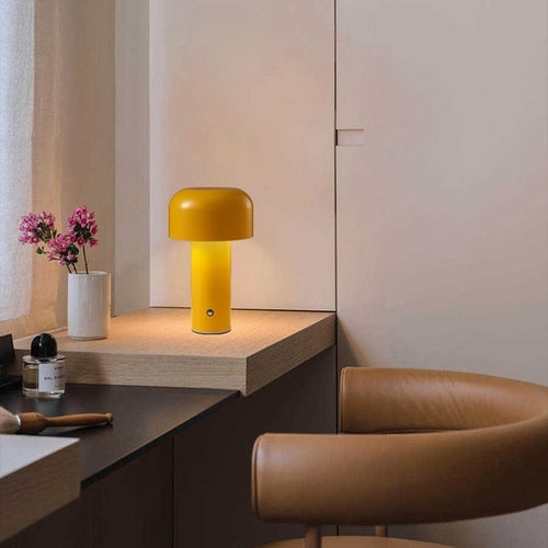 Mushroom lamp bellhop portable table lamp