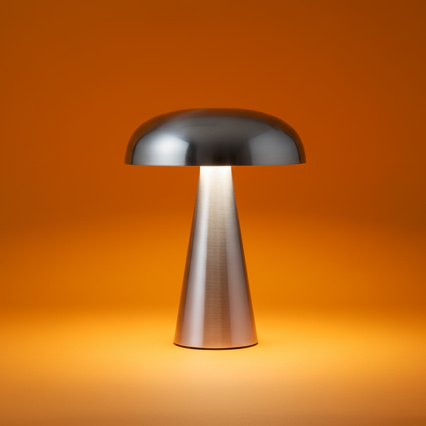Space age mushroom dimmable portable led lamp "Como SC53"