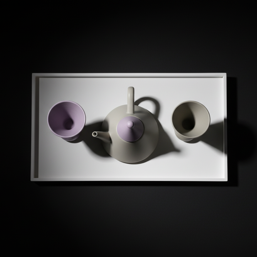 Morandi Ceramic Tea Set Gift Box Nordic Handmade Cute Teapot & Tea