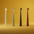 Organic contemporary portable dimmable desk lamp